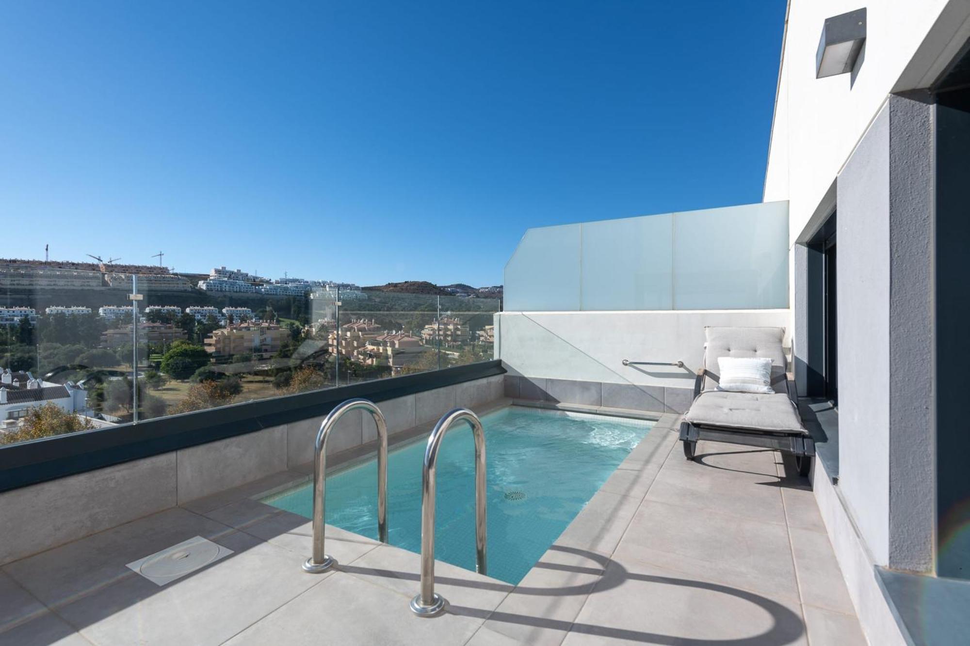 Amazing 3 Bedroom Penthouse With Private Pool In Cala Serena - La Cala Malaga Exterior photo